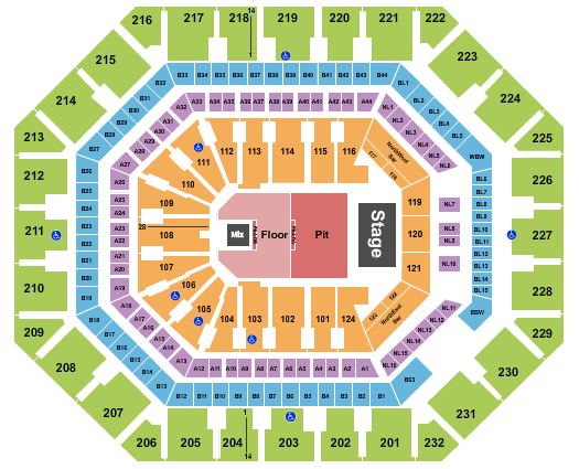 Mortgage Matchup Center RÜFÜS DU SOL Seating Chart