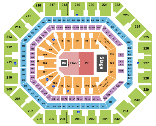 Mortgage Matchup Center RÜFÜS DU SOL Seating Chart